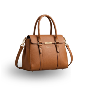 KEIA Artisan Satchel in Classic Pebbled Tan